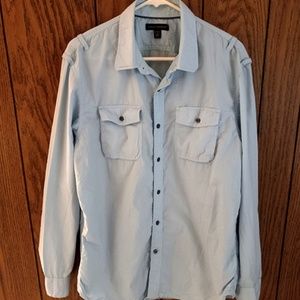 Banana Republic Blue L/G Long Sleeved Shirt